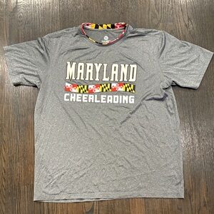 Women’s Large- Maryland Cheerleading Athletic shirt